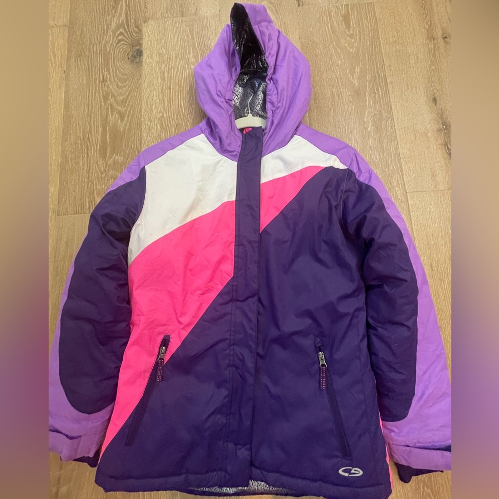CHAMPION BIG GIRLS JACKET - Size L (10 - 12)